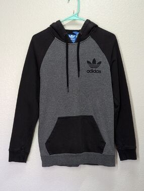 Adidas/ Gray and Black Hoodie/Men's /Size Small